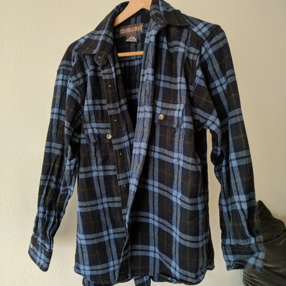 Moose Creek Blue Flannel